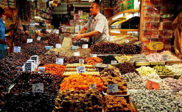 بازار مرمريس بتركيا